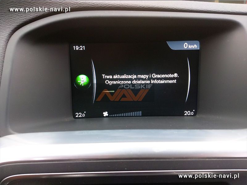 Volvo Sensus Navigation 2014-2018 Tłumaczenie nawigacji - Polskie menu